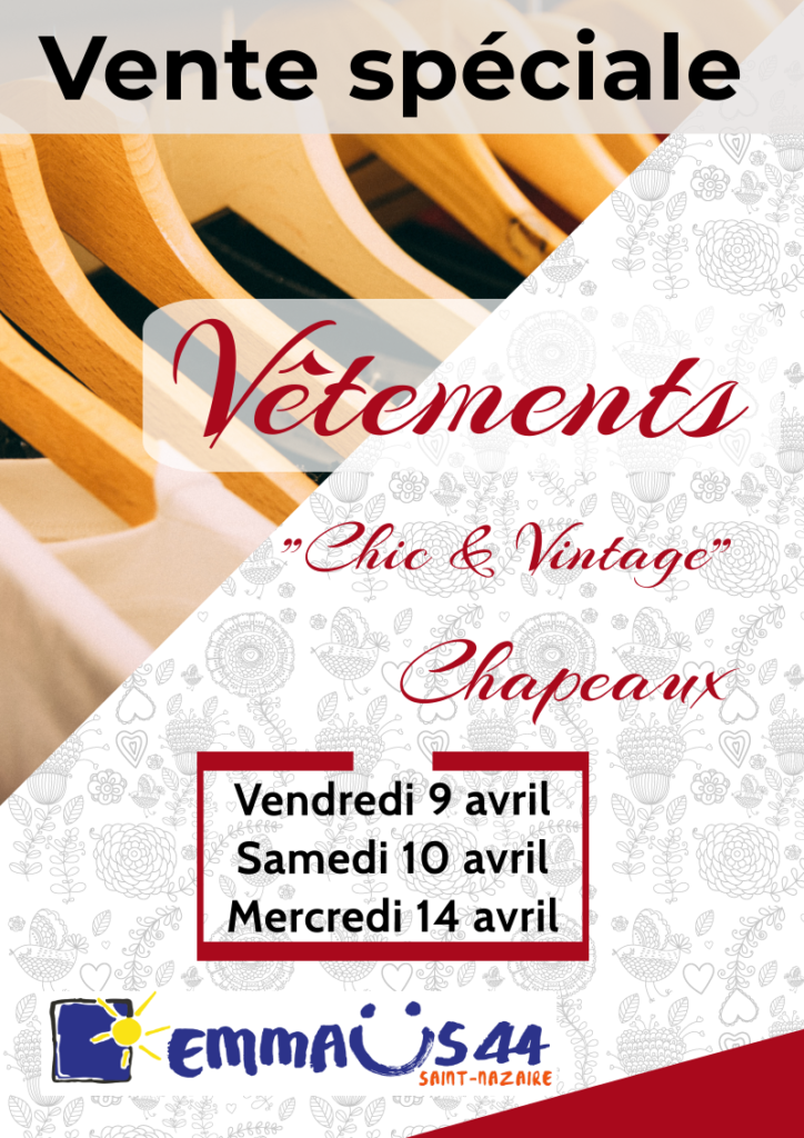 Vente spéciale vêtements chic et vintage