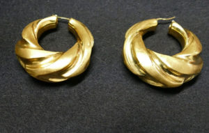 Boucles d'oreille Créole en or