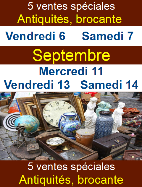 Antiquités Brocante 201909