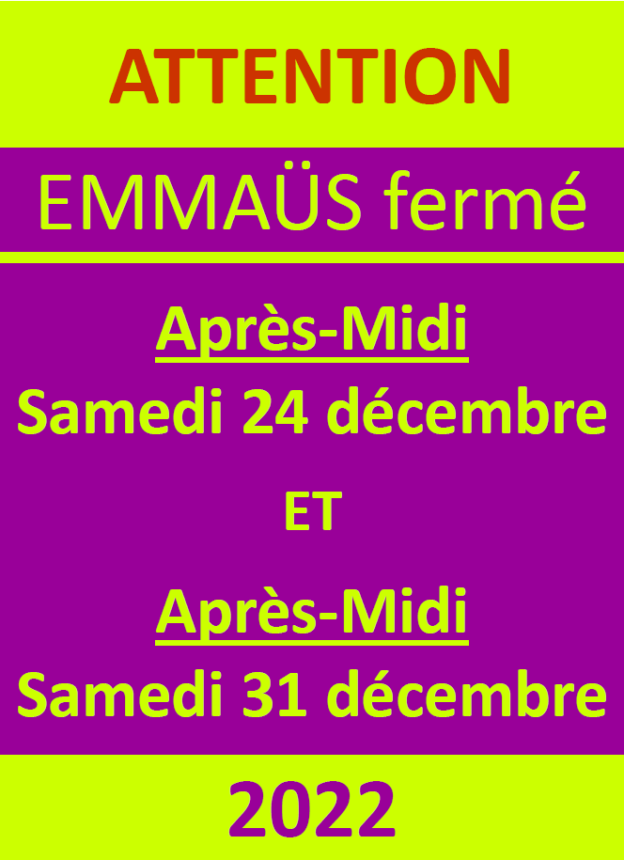 fermeture fin annee 122022