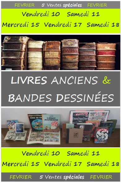 livres anciens et BD 202302